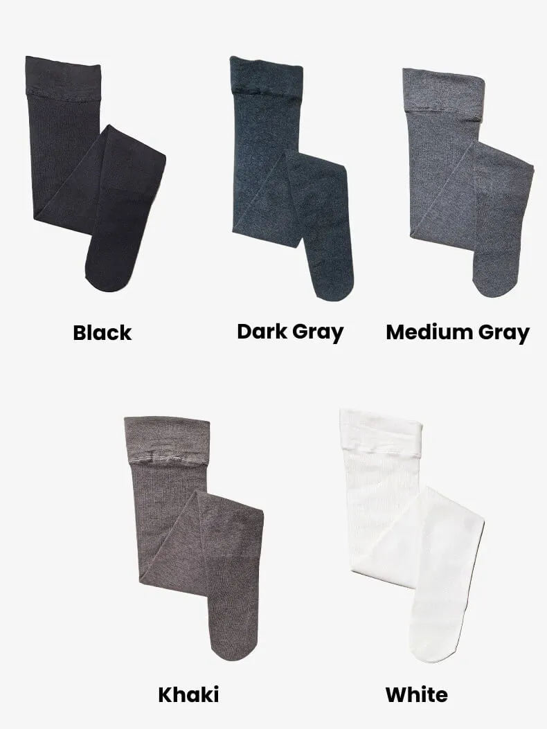 Anti-slip thigh-high cotton stockings for spring autumn