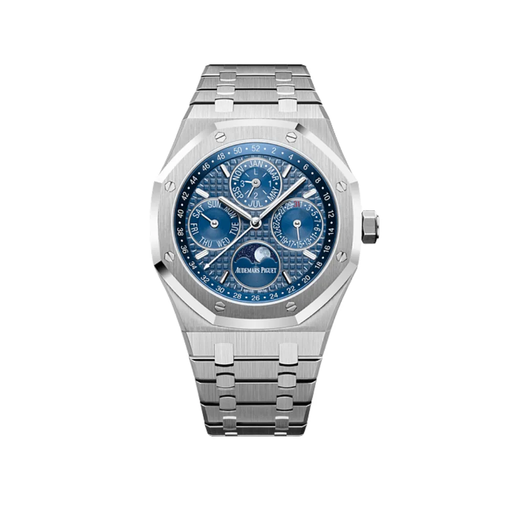 Audemars Piguet Royal Oak Perpetual Calendar 26574ST.OO.1220ST.02 Blue Dial