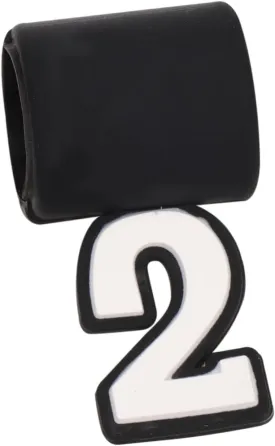 Baseball Number Pendant, Silicone Number 0-9 Pendant for Sports Fan Baseball Necklace Silicone Number Pendant Recommended for Three Braided Rope Tornado Necklace