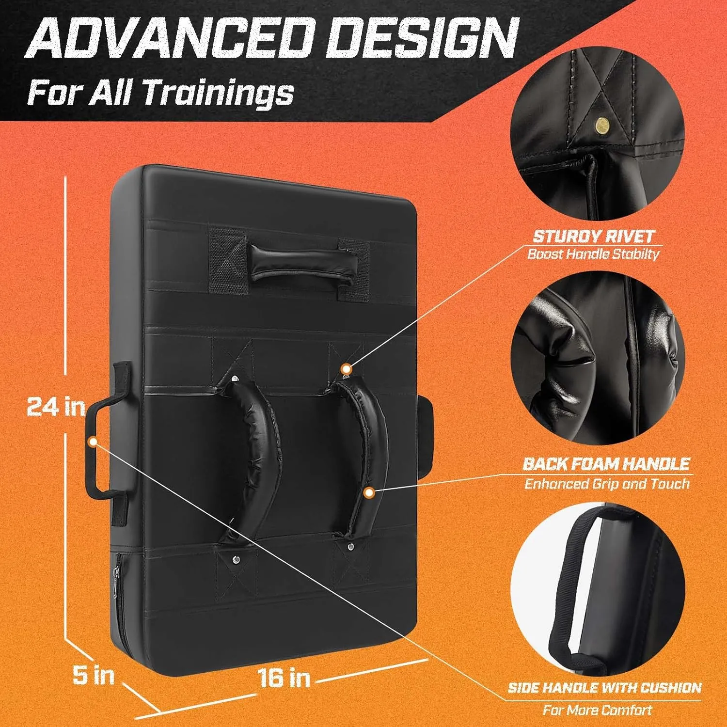 Blocking Shield Pad/Stick for Football Tackling, Basketball Defense & Martial Arts