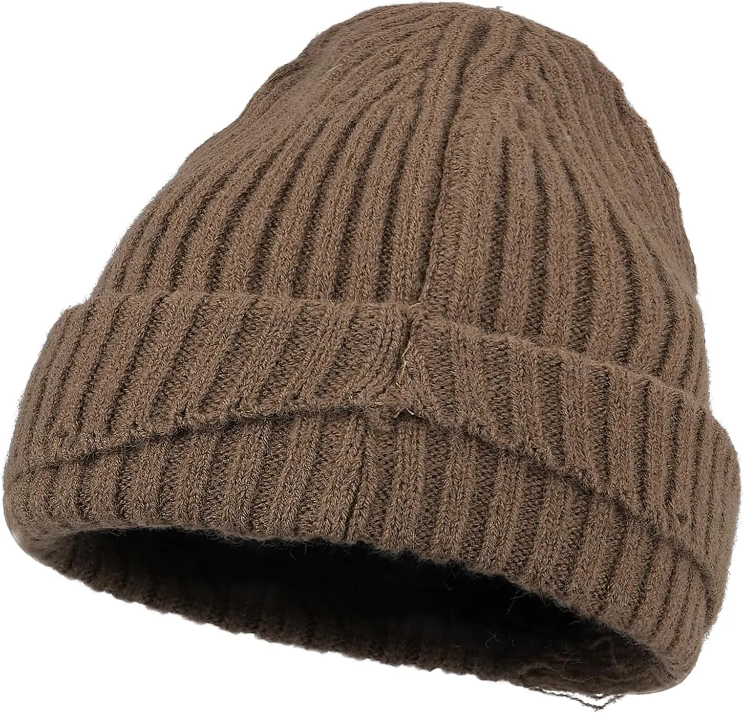 CLAPE Winter Beanie Hats for Men Women Cute Plain Stocking Cuffed Cap Warm and Durable Stylish Toboggan Skull Caps