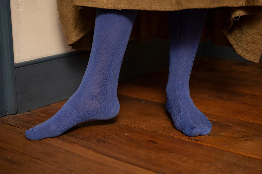 Clocked Silk Stocking