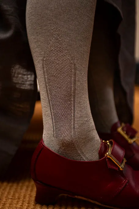 Clocked Silk Stocking