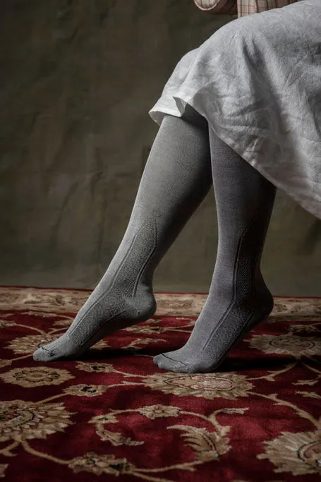 Clocked Silk Stocking