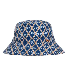Denver print bucket Hat Estate Blue Diamond - AW23