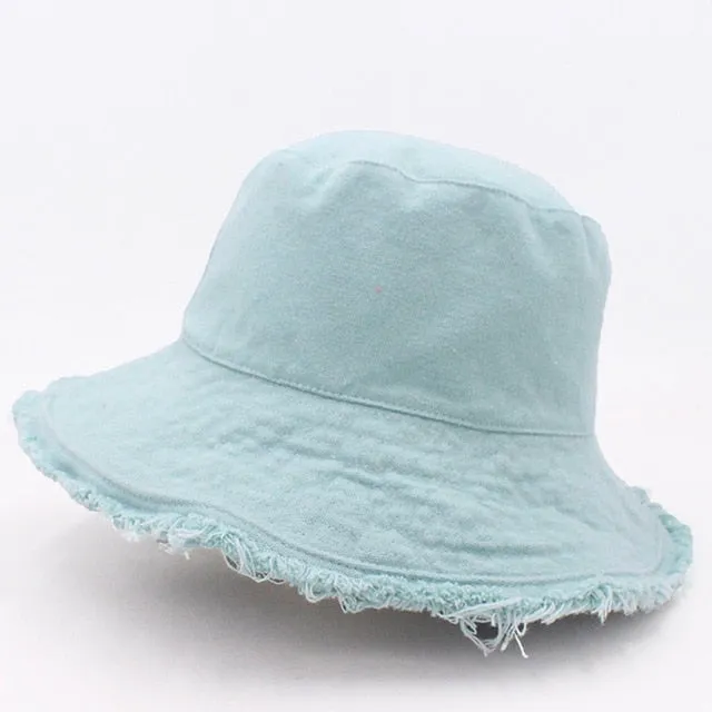 Distressed Bucket Hat