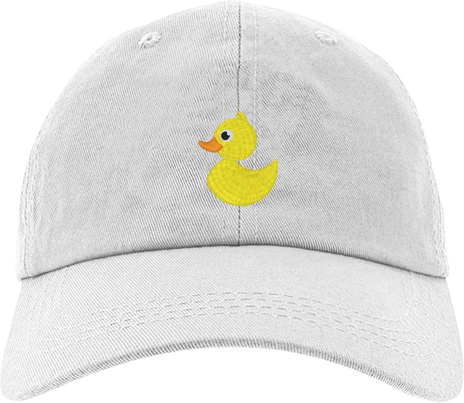 Embroidered Rubber Duck Cap for Men and Women, Adjustable Baseball Cap