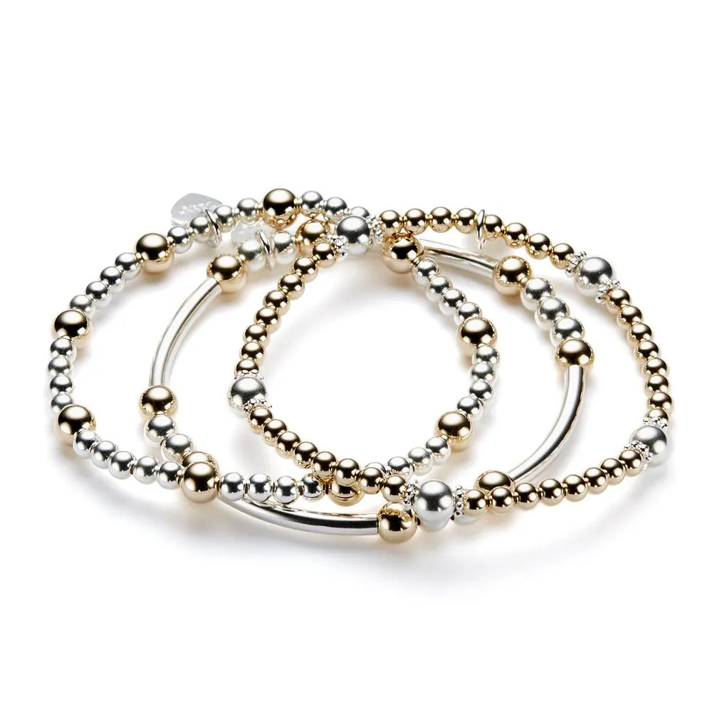 Gold All About the Beads Stack