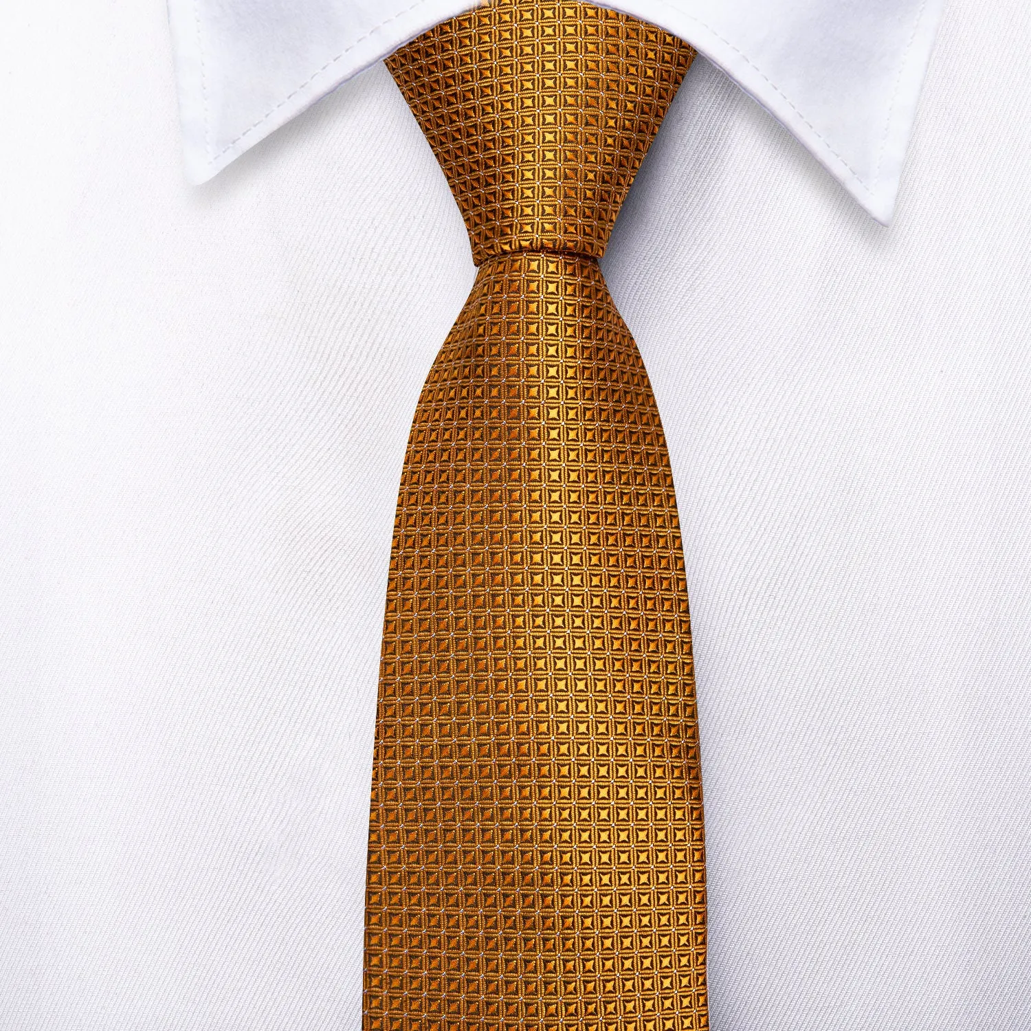 Gold Novelty Children's Tie Pocket Square