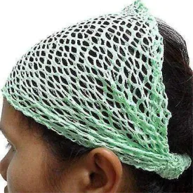 Green Elastic Lace Hair Net Crochet Snood Headband Hairband Gym Alice Head Band