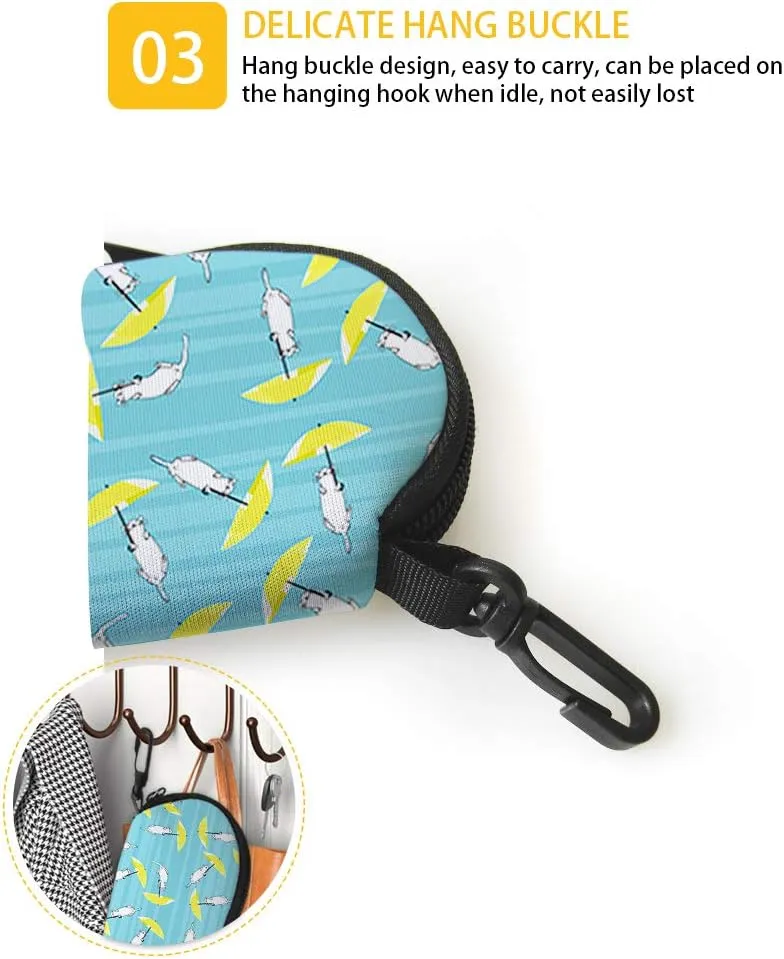 JoyLamoria Novelty Design Portable Glasses Case Ultra Light Neoprene Sunglasses Bag Eyeglasses Case