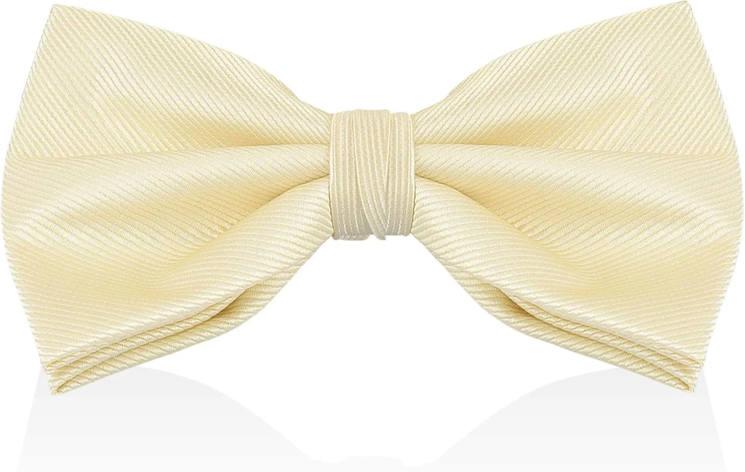LUTHER PIKE SEATTLE Bow Ties For Men - Mens Woven Pre Tied Bowties, Bowtie Tuxedo Solid Color Formal Bow Tie for Costume