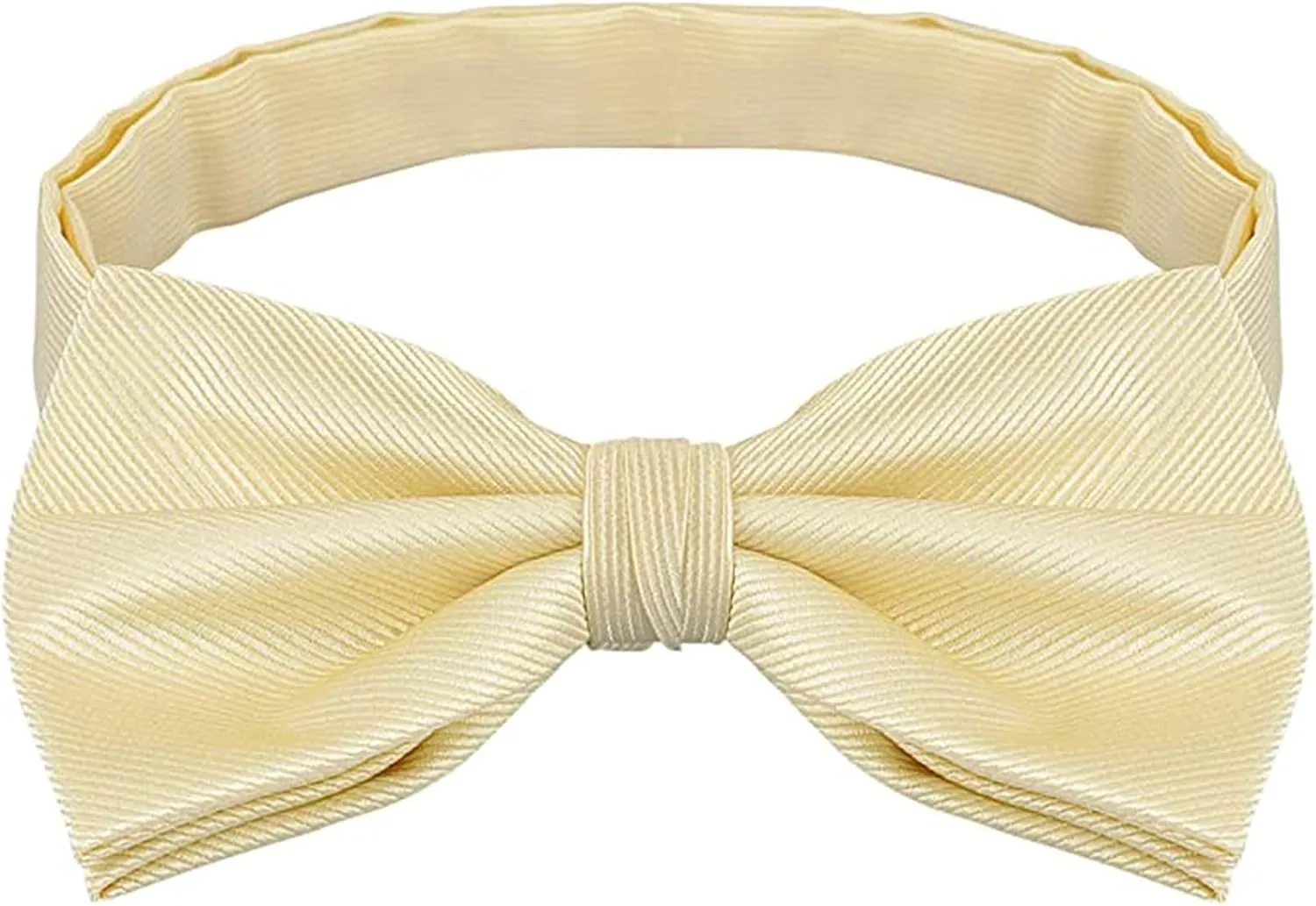 LUTHER PIKE SEATTLE Bow Ties For Men - Mens Woven Pre Tied Bowties, Bowtie Tuxedo Solid Color Formal Bow Tie for Costume