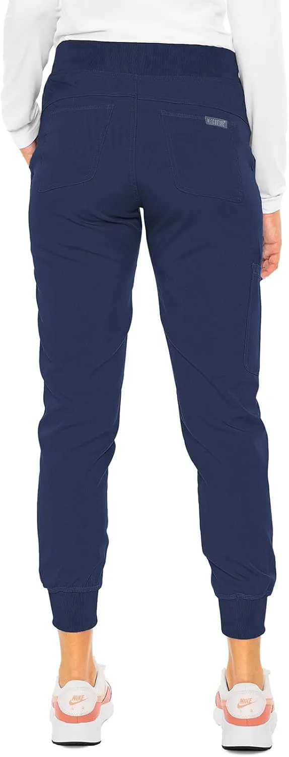 Med Couture Scrub Pants for Women Jogger Pant with 5 Pockets, Lightweight, Ultra Soft, 2-Way Stretch Fabric - MC7710
