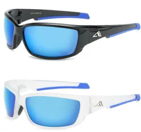 Men's Sports Sunglasses Arctic Blue Anti-Glare Blue Mirrored