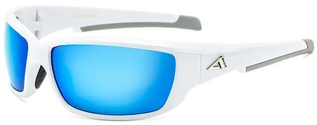 Men's Sports Sunglasses Arctic Blue Anti-Glare Blue Mirrored