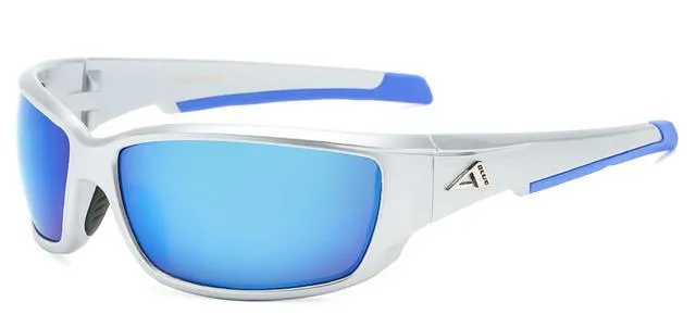Men's Sports Sunglasses Arctic Blue Anti-Glare Blue Mirrored