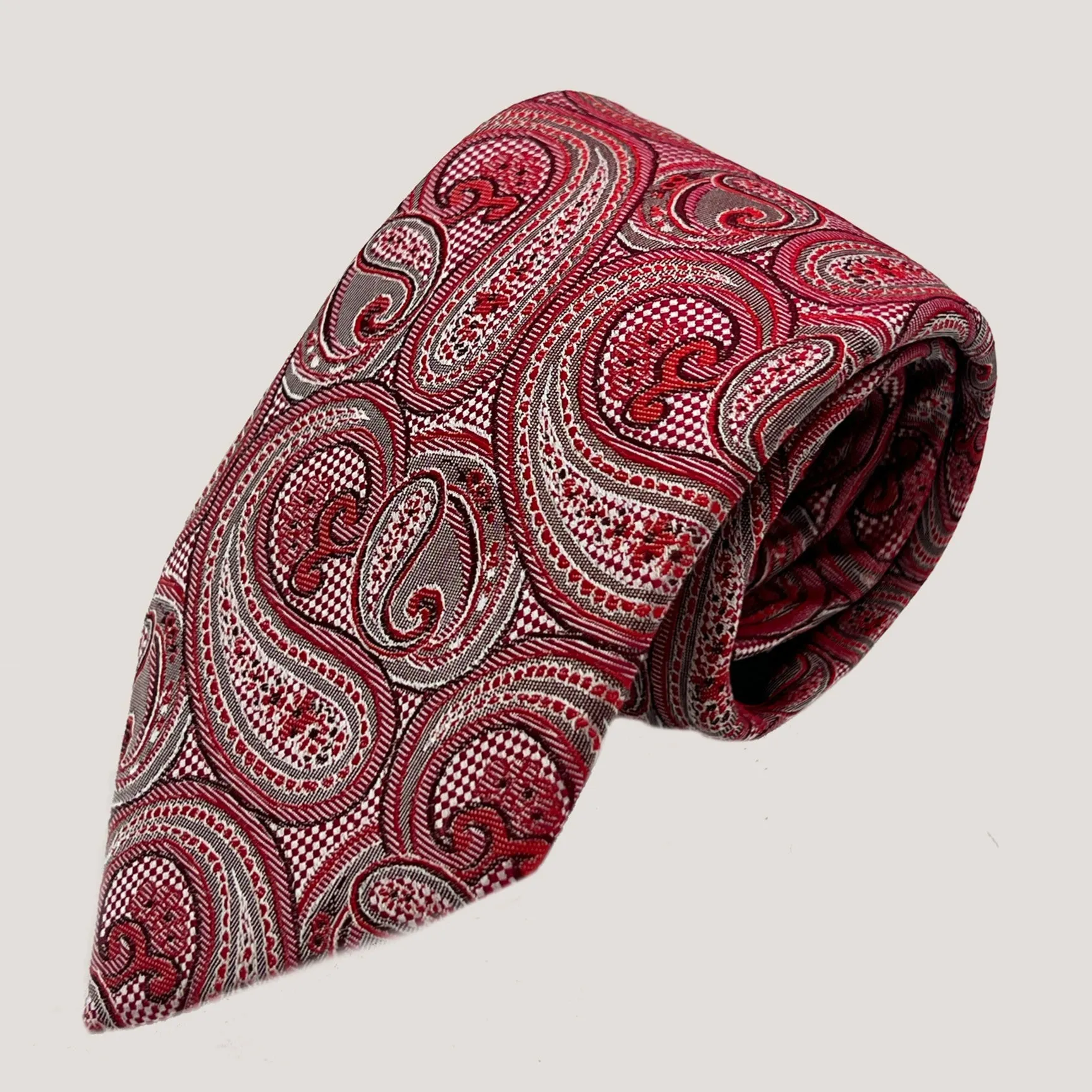 Paisley Panache Tie & Pocket Square 100% Silk for Men
