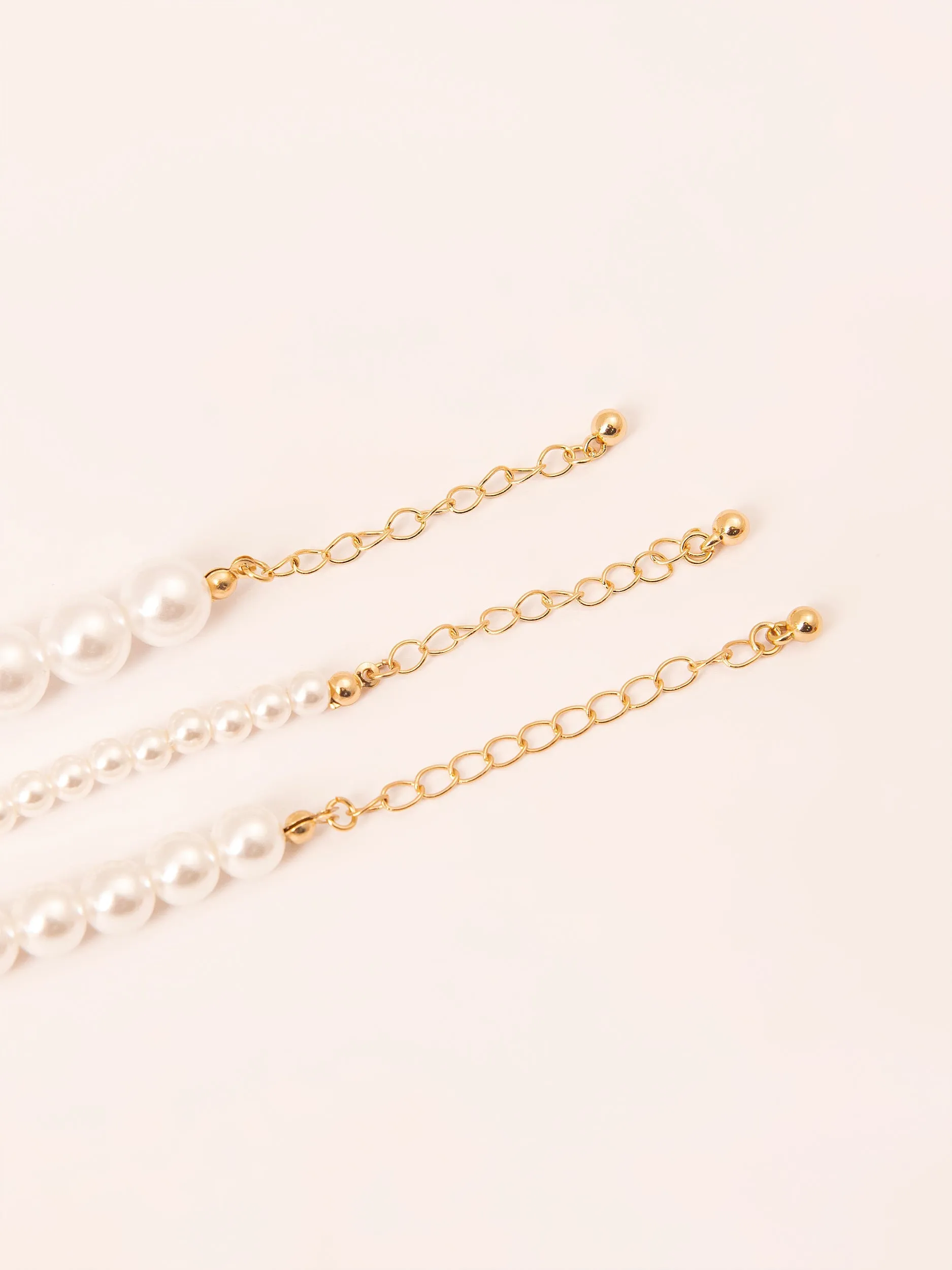 Pearl Bracelet Set