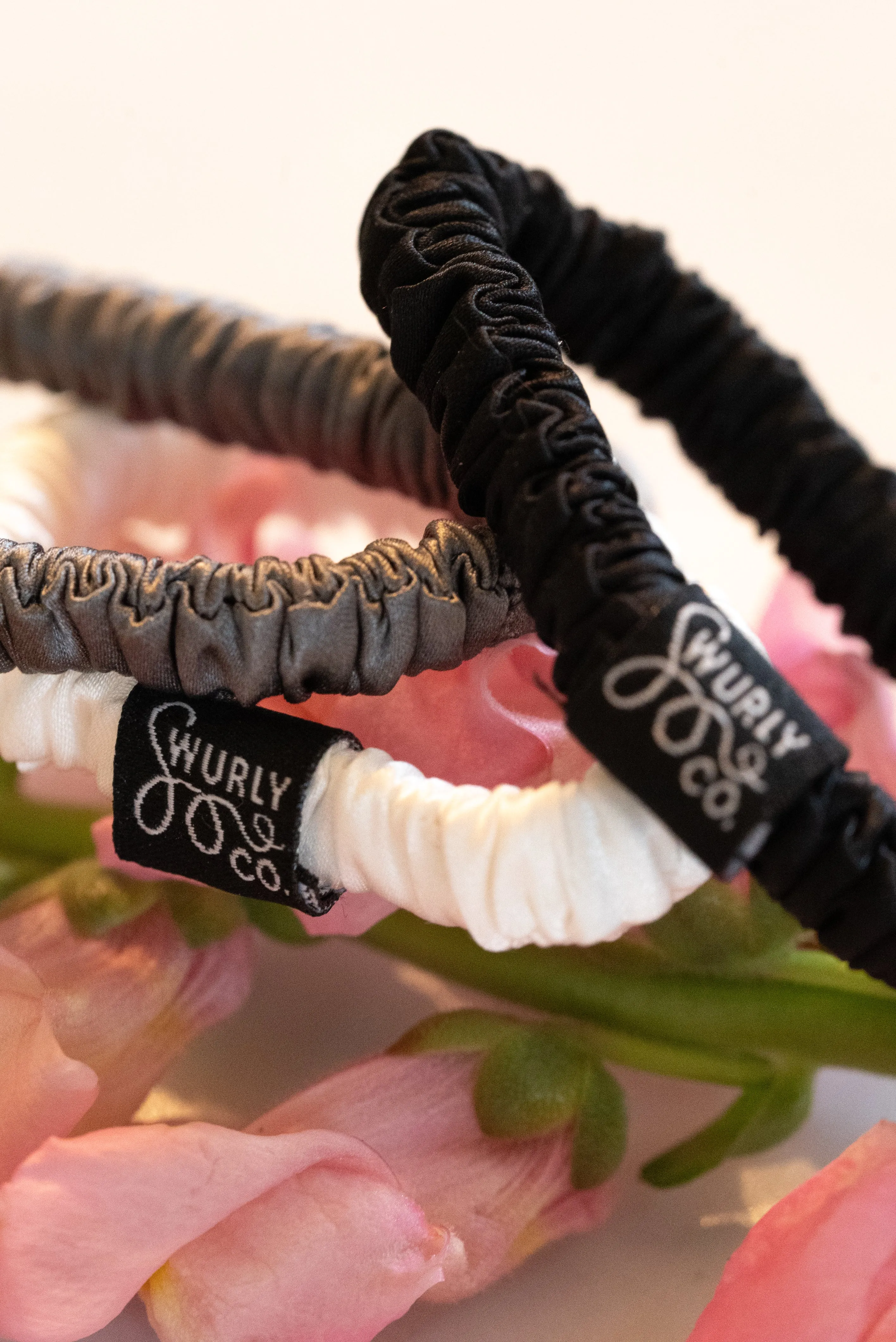 Silk Hair Bands- skinny