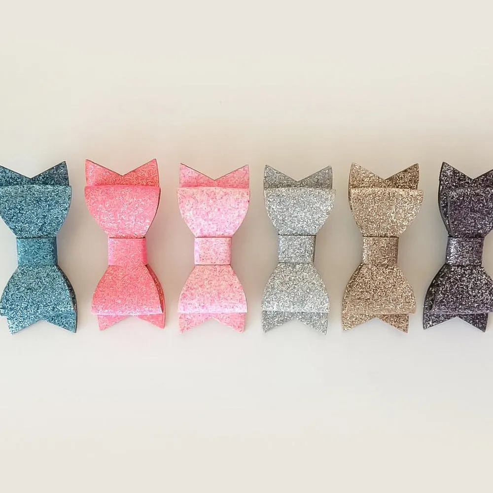 Sister Bows Assorted Glitter Bow Hair Clip