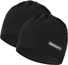 Softshell Winter Fleece Lined Beanie Hats, 9" Running Skull Cap Thermal Tactical Watch Cap Men Women