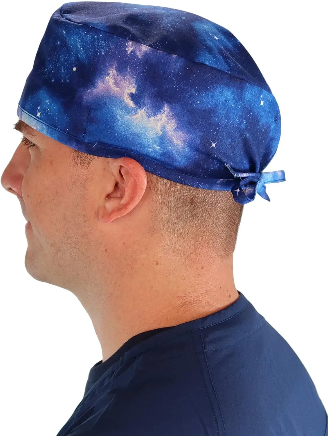 Sparkling EARTH Unisex Classic Surgical Style Scrub Working Cap - 100% Cotton - Made in The USA!