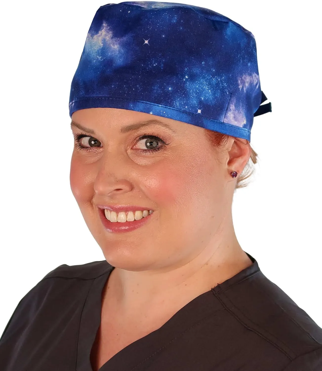 Sparkling EARTH Unisex Classic Surgical Style Scrub Working Cap - 100% Cotton - Made in The USA!