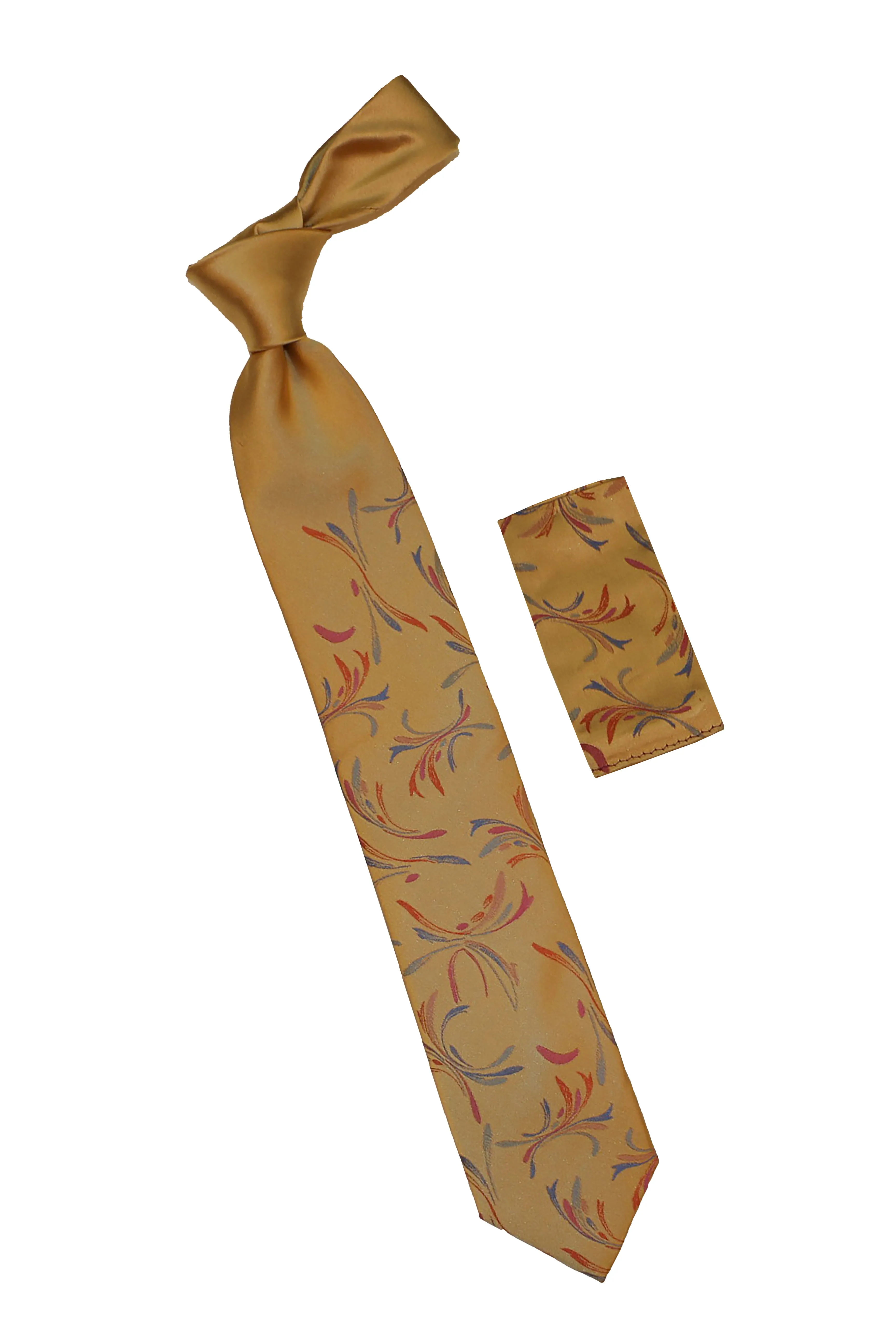 Steven Land | 100% Silk | Boho Tie & Pocket Square