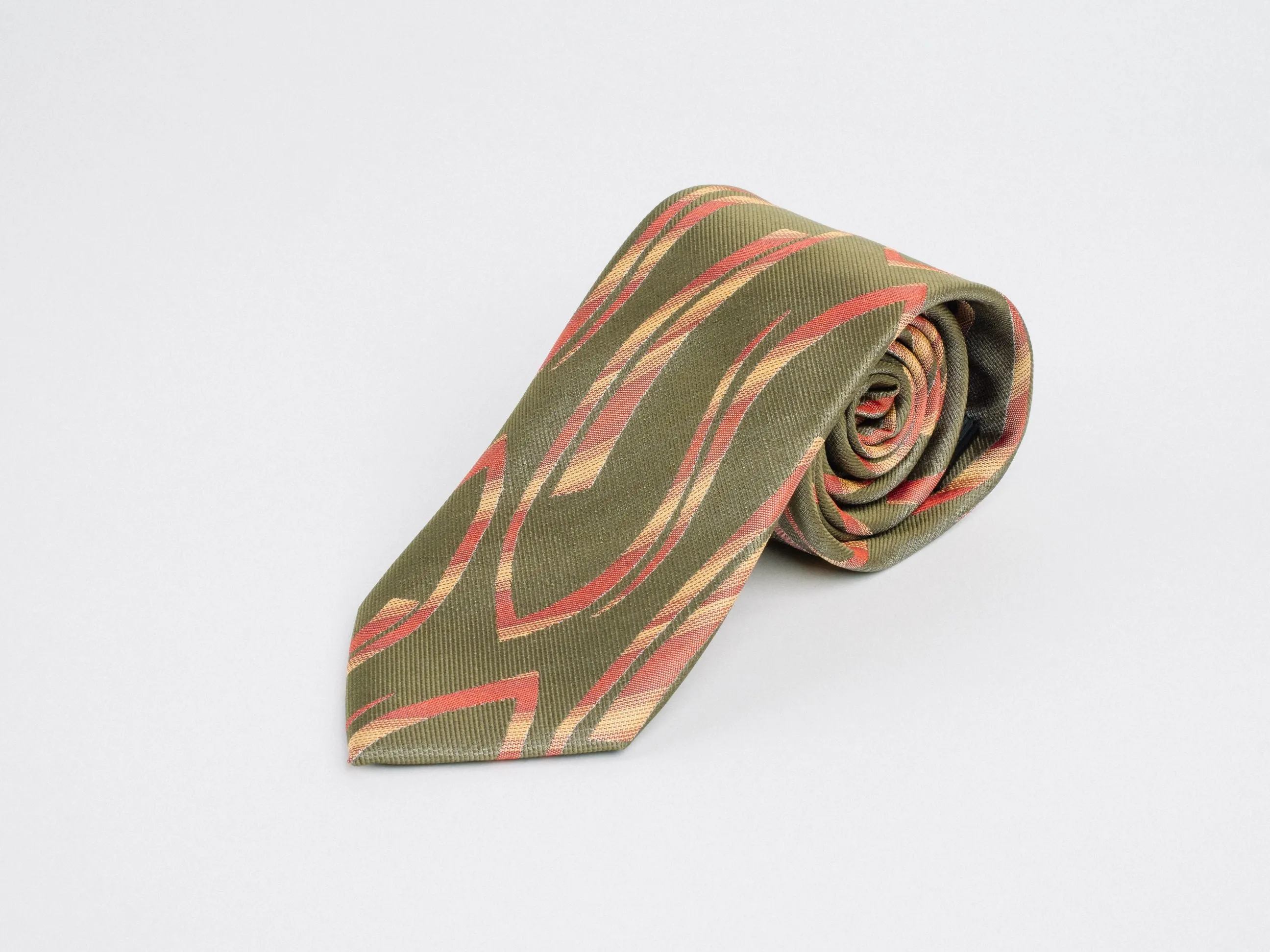 Steven Land | 100% Silk | Retro Tie & Pocket Square