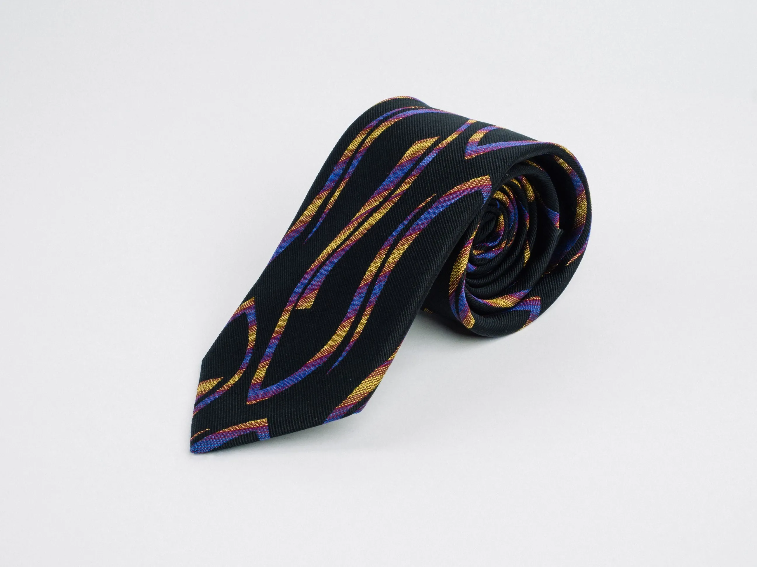 Steven Land | 100% Silk | Retro Tie & Pocket Square