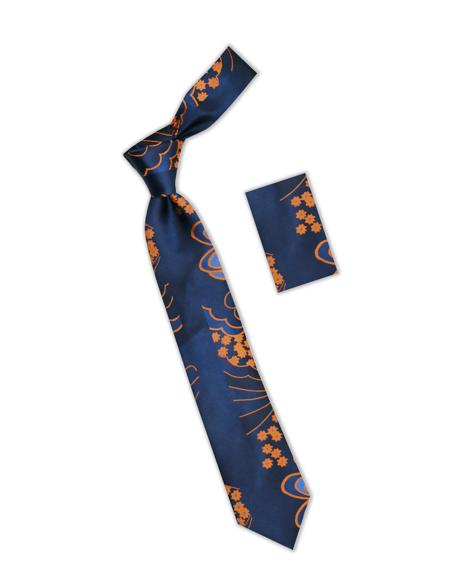 Steven Land | 100% Silk | Shizen Tie & Pocket Square