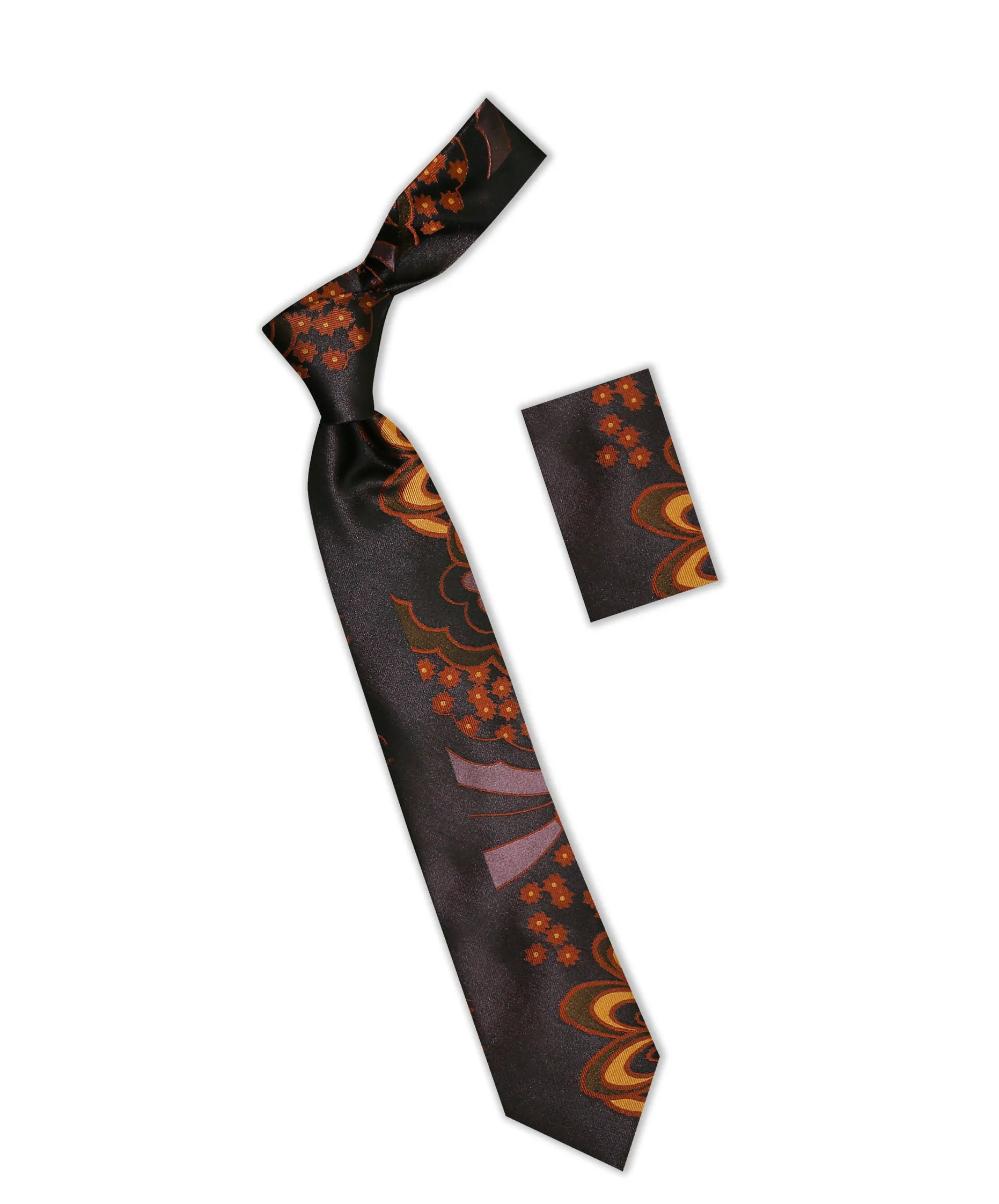 Steven Land | 100% Silk | Shizen Tie & Pocket Square