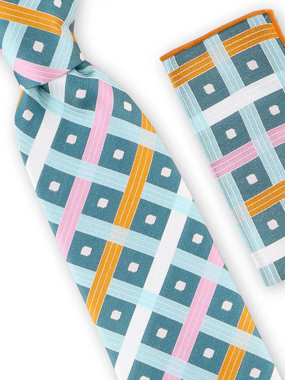 Steven Land | Box Catch Silk Tie | Big Knot | BW214