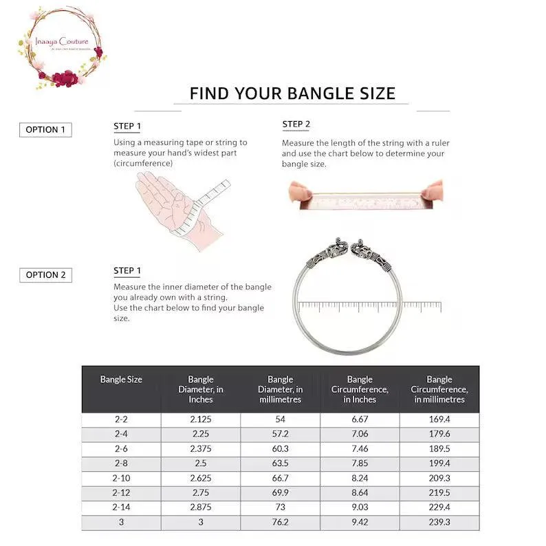 Thread Bangle Set, Stone & Silk Threads Bridal Bangle Set for Women