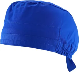 Trendy Apparel Shop Unisex Working Scrub Cap with Sweatband and Adjustable Ties