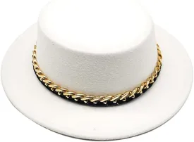 Winter Autumn Women Men Ladies Fedoras Top Hat Jazz Caps European American Round Caps Flat Top Hats