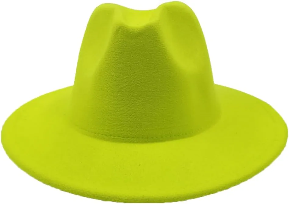 Women's Fedora Hat Sun Hats Men's Hat Four Seasons Panama Jazz Cap Wide Brim Fedoras