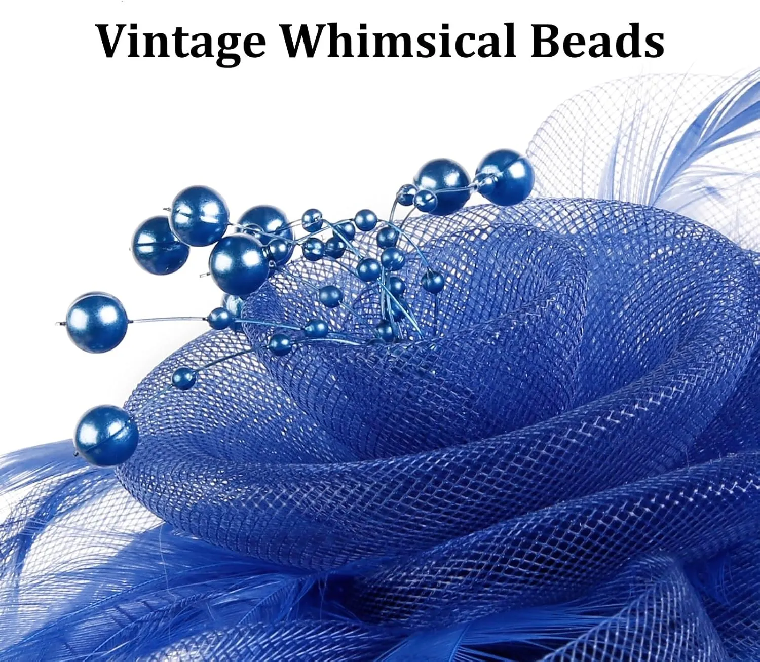 WOVOWOVO Women's Fascinators Hats Fascinators for Women Tea Party Cocktail Wedding Headwear Headband for Women Girls